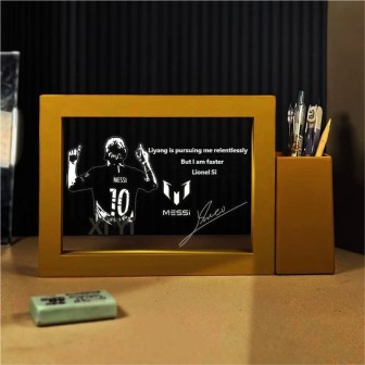 Soccer Match Themed Night Light | Sports Decor Ornament for Bedroom Bedside 2