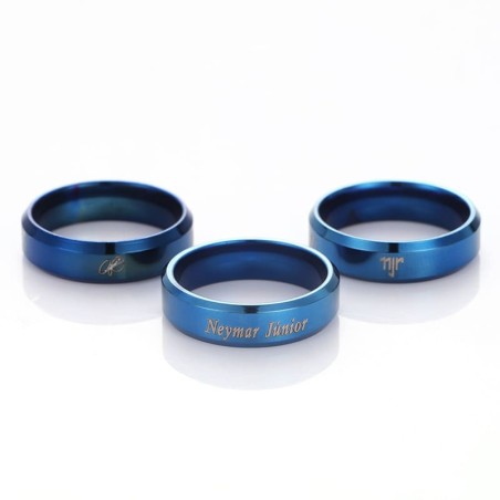 Football Player Name Stainless Steel Ring Pendant Necklace for Fans